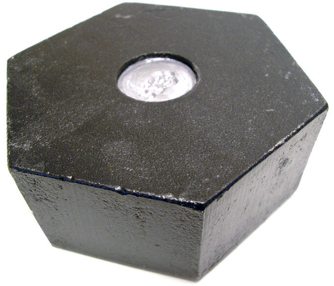 Hexagonal Iron Bar Trade Stamped Weight Range