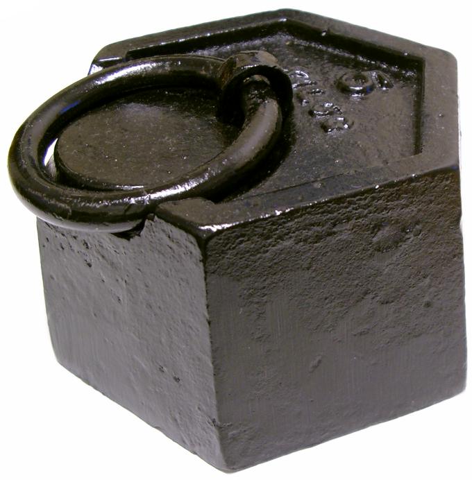 Hexagonal Iron Ring Weights