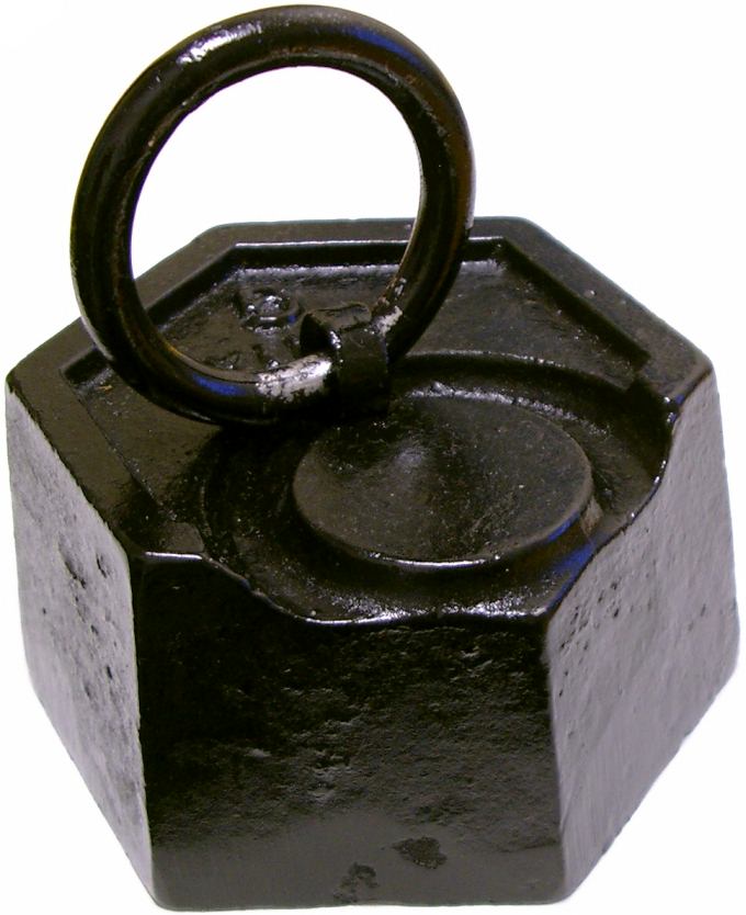 Hexagonal Iron Ring Weights