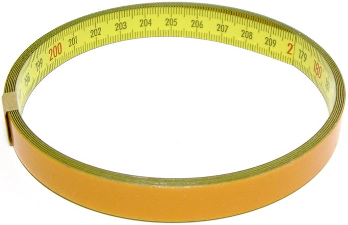 Chasmors GS02 Self Adhesive Metric Metal Measuring Strip